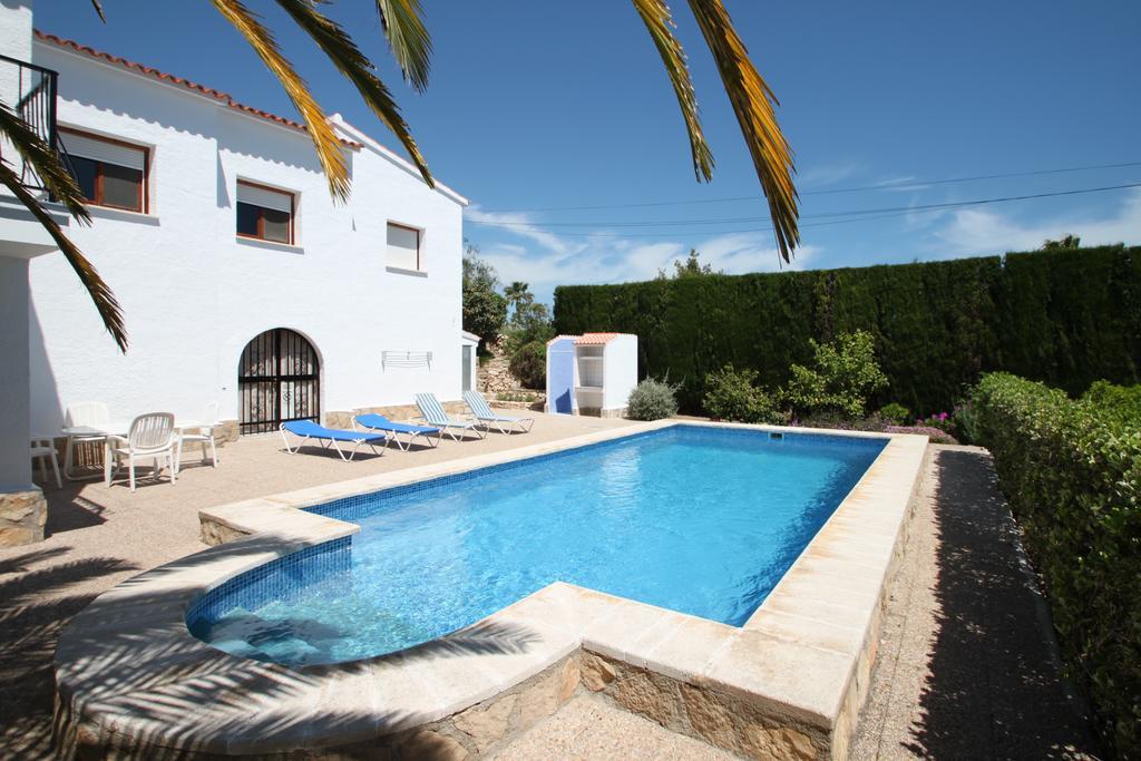 Sara - Sea View Villa With Private Pool In Calp Zimmer foto